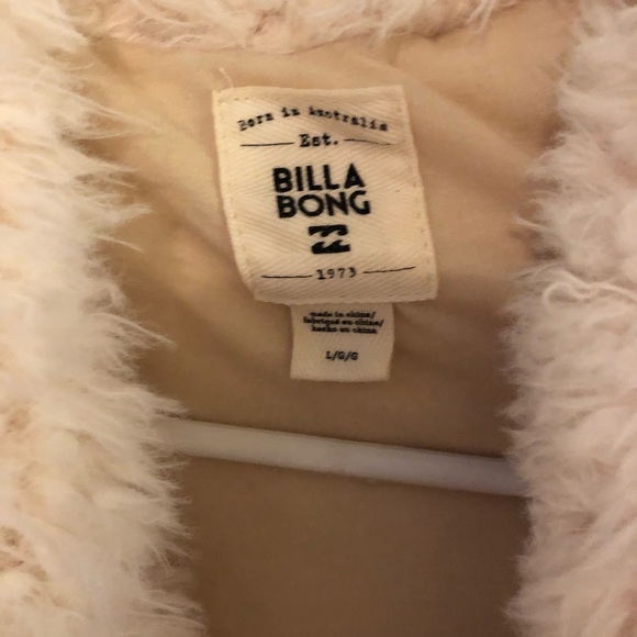 Billabong faux fur jacket - Picture 2 of 4